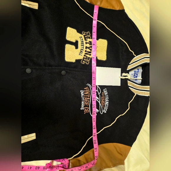 NWT Unisex Leather Aelfric Eden Jacket - Picture 10 of 11